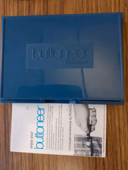 Photo of free Buttoneer (Penn Hill BH14) #1