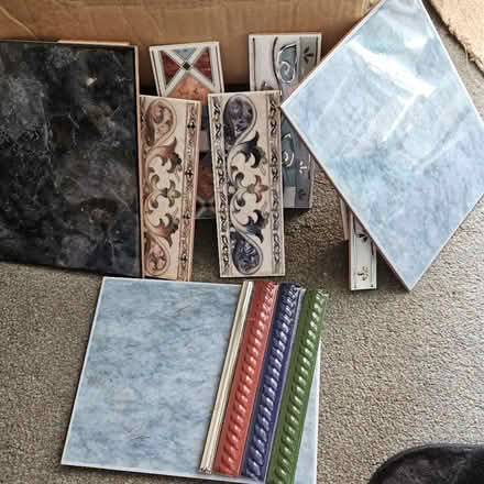 Photo of free Assorted tiles of various colours and designs (IP5) #3