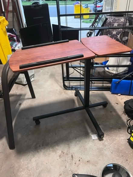 Photo of free Small moveable desk on wheels (Severn) #1