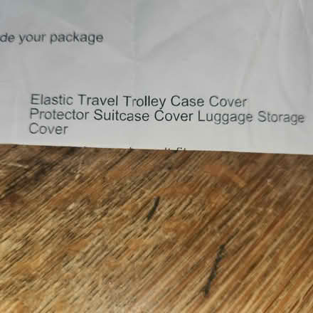Photo of free Elasticated luggage cover (Old Coulsdon CR5) #4
