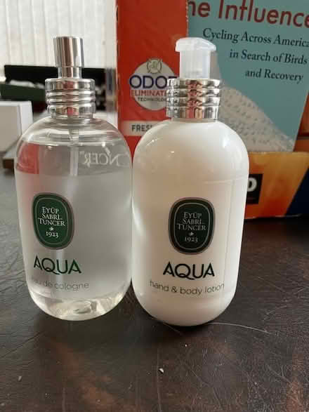 Photo of free matched set of men's lotion/cologne (Sunnyvale CA) #1