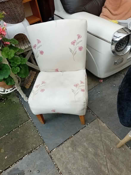 Photo of free Small vintage bedroom chair (Whittington SY11) #2