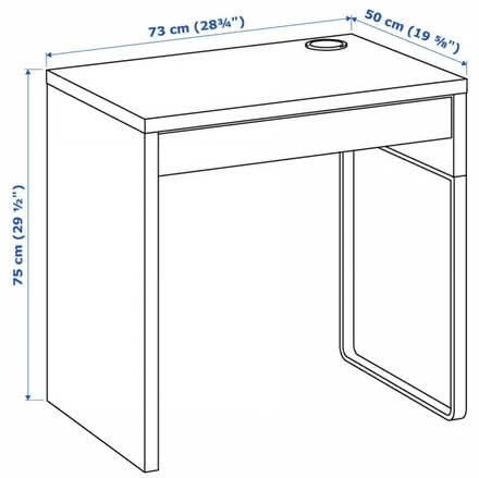 Photo of free Compact desk with drawer (Oxford OX2) #3