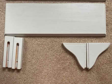Photo of free 2 x Painted Grey Shelves (SK12 1LE) #4