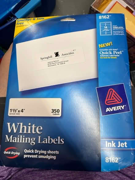 Photo of free Mailing labels (New Rochelle) #1