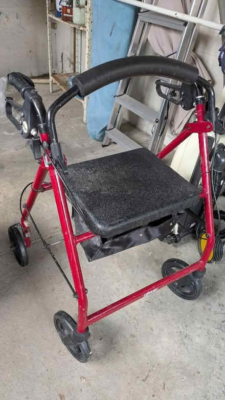 Photo of free Drive Devilbiss Aluminium Four Wheel Rollator Walking Frame (Creeting St Mary IP6) #1
