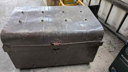 Photo of free Metal Trunk (Creeting St Mary IP6) #2
