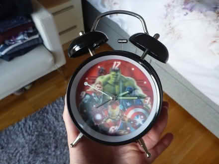 Photo of free Marvel Avengers alarm clock (DE73) #3