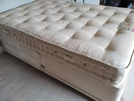 Photo of free Double bed and mattress (Bedford) #1
