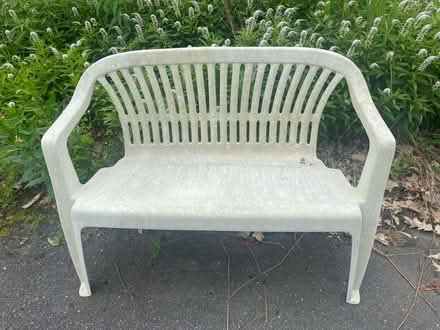 Photo of free Plastic bench (westminster) #1