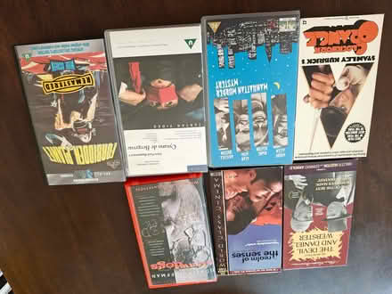 Photo of free 7 Rare-ish "Arty" Movies on VHS not DVD (Eaton NR4) #1
