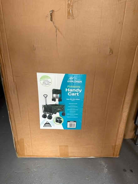 Photo of free Brand new in box cart with wheels (Allestree, DE22) #2