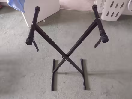 Photo of free Crystals Double Braced X Frame Music Piano Keyboard Stand (Polwarth EH11) #2