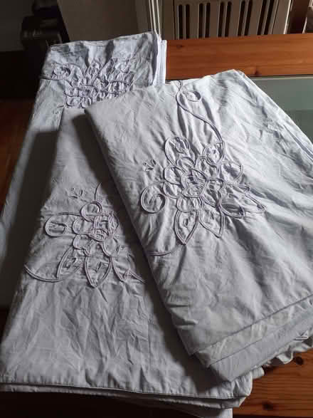 Photo of free Cotton double duvet covers, sheet (Slack Lane DE22) #1