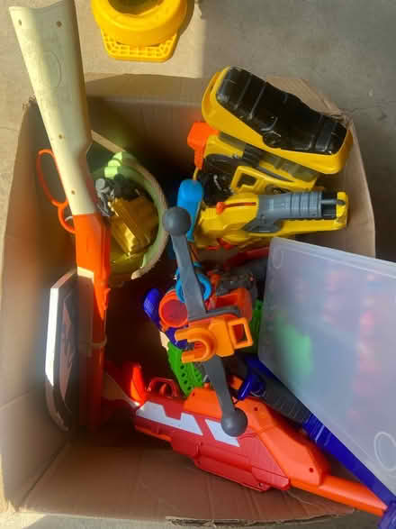 Photo of free Nerf toy weapons, sandbox toys etc (South Boulder (Shanahan Ridge)) #1