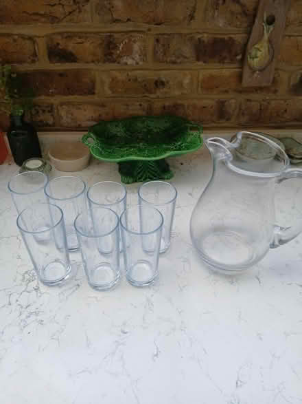 Photo of free Jug with 7 glasses (TW12) #1