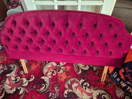 Photo of free Red double headboard (Hala LA1) #1