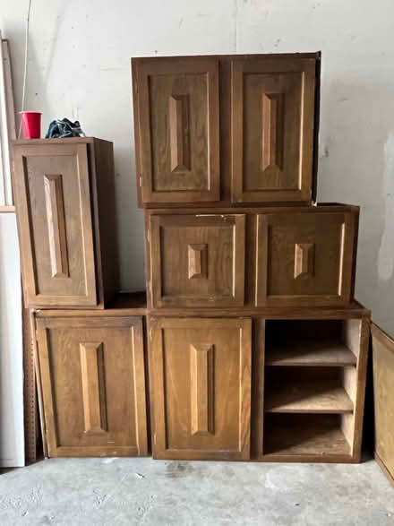 Photo of free Kitchen cabinets (88th and Garrison) #1