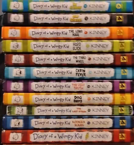 Photo of free diary of wimpy kid collection (brighton) #1