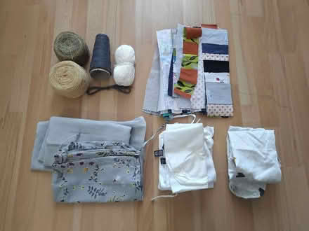 Photo of free Fabric and yarn (Foster Farm) #1