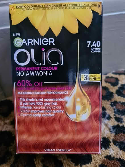 Photo of free Intense copper hair dye (BS5) #1