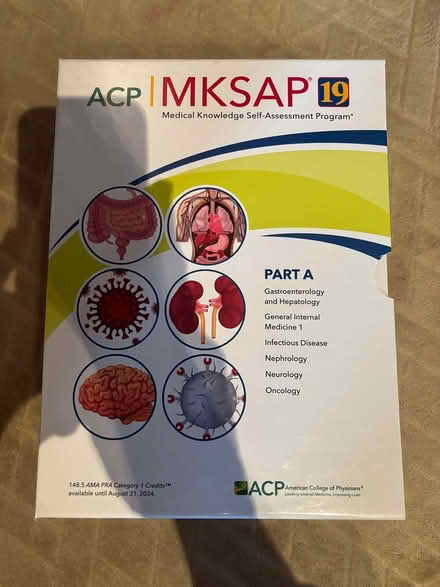Photo of free MKSAP 19 Review Books (Penfield) #1