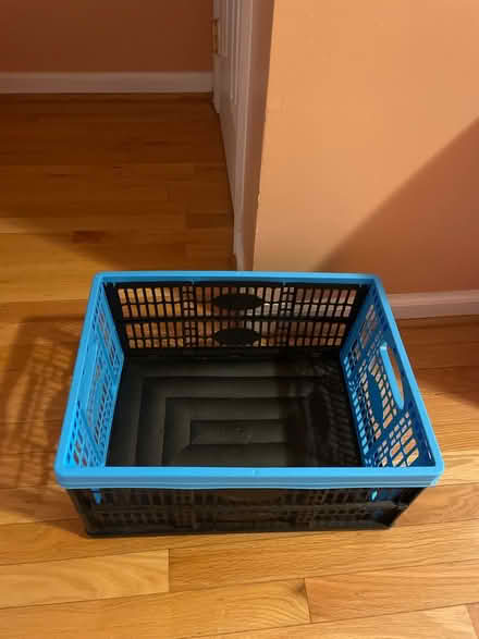 Photo of free Collapsible Plastic Storage Bin (White Plains) #1
