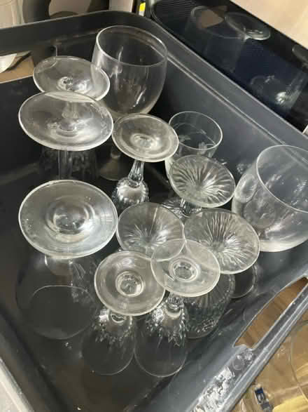 Photo of free Various Wine & Sherry Glasses (Dagenham RM10) #3
