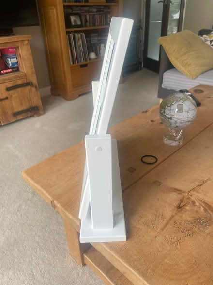 Photo of free White dresser-top mirror (Fleetville AL1) #2