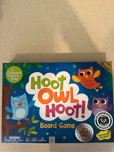 Photo of free Hoot owl hoot board game (ages 4+) (Ellicott City 21043) #1