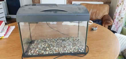 Photo of free Fish tank small with accessories (Radcliffe Road NG2) #1