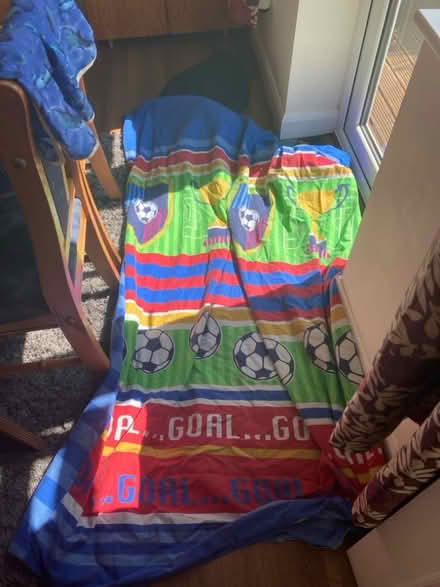 Photo of free Boys single football duvet cover (Filton BS34) #1