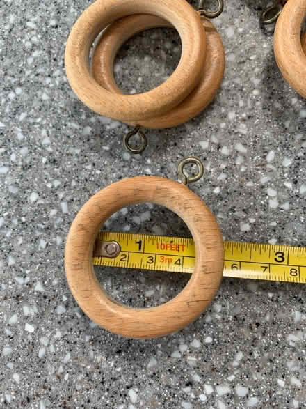 Photo of free Curtain rings and brackets (Hitchin) #2