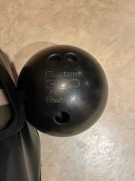 Photo of free Bowling ball and bag (Highland Park) #1