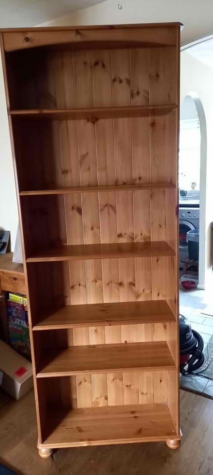 Photo of free Pine bookcase (Crawley) #1
