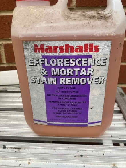 Photo of free Mortar stain remover (Harrogate HG1) #1
