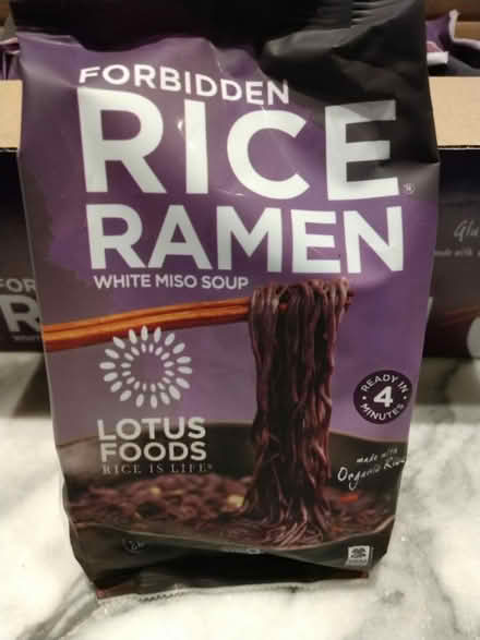 Photo of free ForbiddenRice Ramen White Miso Soup (Harrisville) #1