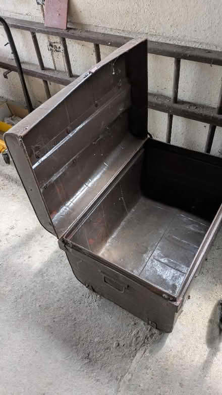 Photo of free Metal Trunk (Creeting St Mary IP6) #3