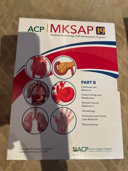 Photo of free MKSAP 19 Review Books (Penfield) #3
