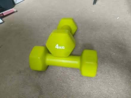 Photo of free 4kg dumbbell set (Milton PO4) #1