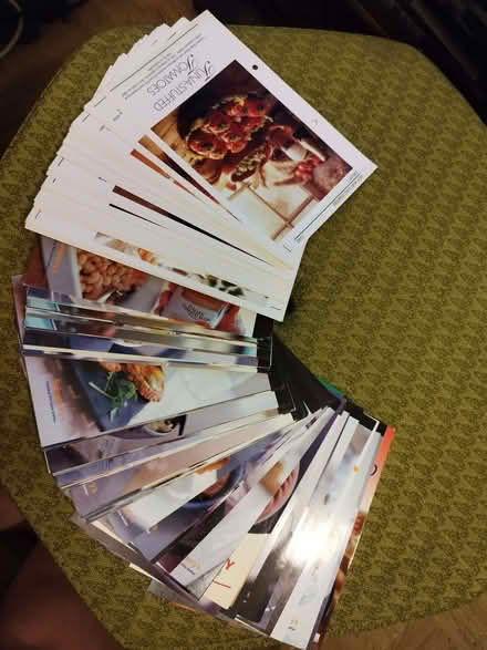 Photo of free Old supermarket recipe cards (Weybridge KT13) #1