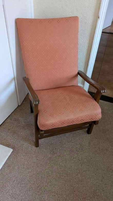 Photo of free Easy Chair Sprung base and sprung cushion (Creeting St Mary IP6) #1