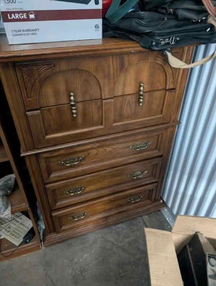Photo of free solid wood tall dresser (Manhattan) #1