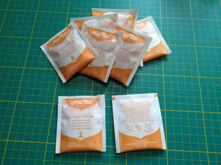 Photo of free Turmeric-and-orange Yogi Tea teabags (West Croydon CR0) #1