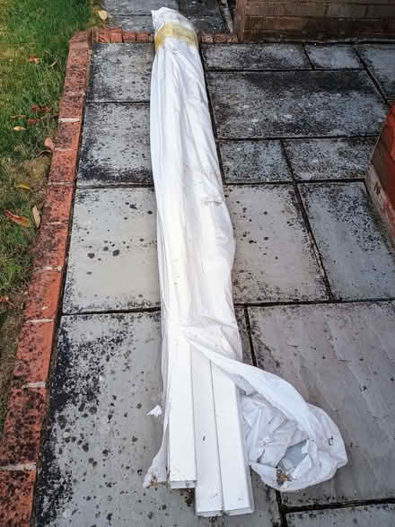 Photo of free white pvc rainwater downpipes (Hutton CM13) #1