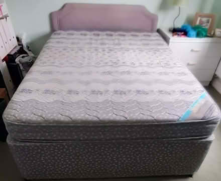Photo of free DIVAN DOUBLE BED - Silentnight "Perfect Sleeper" (Shefford SG17) #1