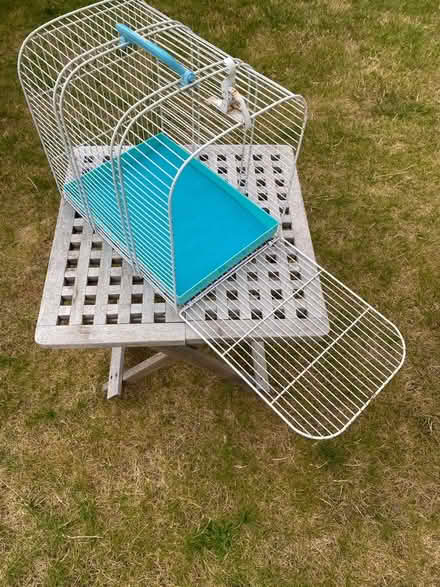 Photo of free Small animal cage/ transporter with tray in base (Porthill SY3) #3