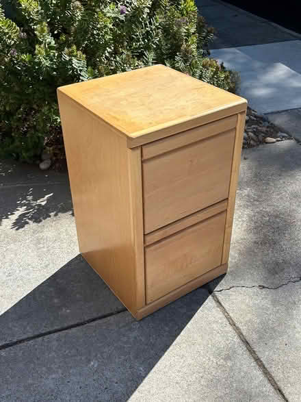 Photo of free Two-drawer file cabinet (Near California & Ortega) #1