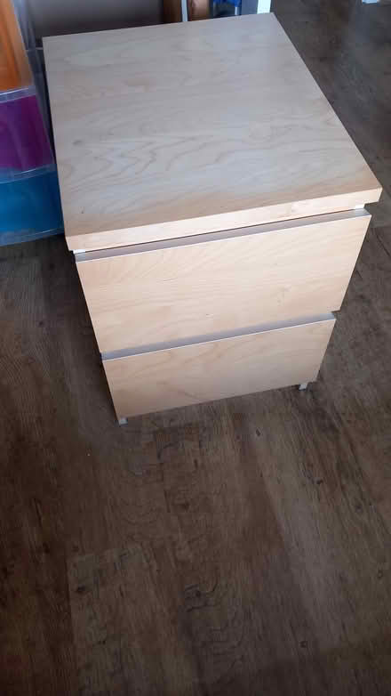 Photo of free Wooden 2-drawer unit (Heybridge CM9) #1
