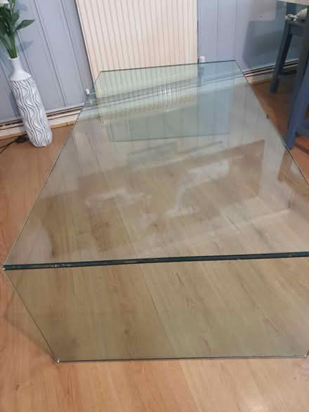 Photo of free Heavy glass coffee table (Epsom KT19) #2